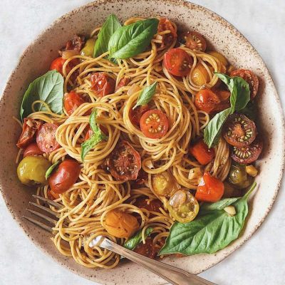 spaghetto con pomodorini